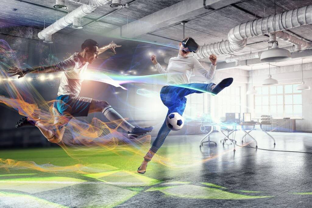 reality future mixed entertainment immersive 5g du football