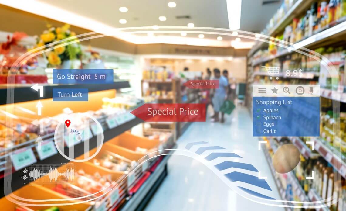 Digitalizing Shelf Space With AR For A Better In-Store Experience